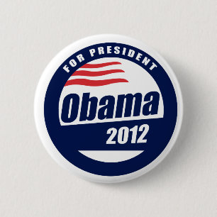 Obama 2012 button