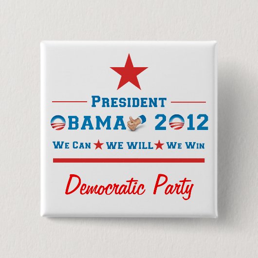 Obama 2012 button (Vorderseite)