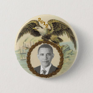 Obama 2012 button