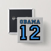 Obama 2012 button (Vorne & Hinten)