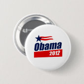 Obama 2012 button (Vorne & Hinten)