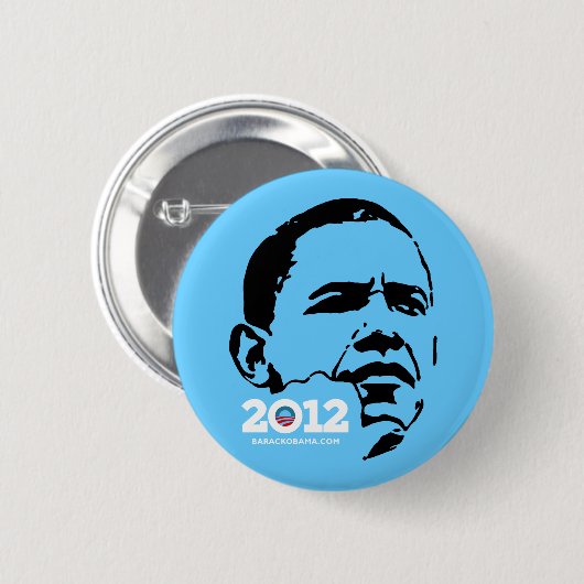Obama 2012 button (Vorne & Hinten)