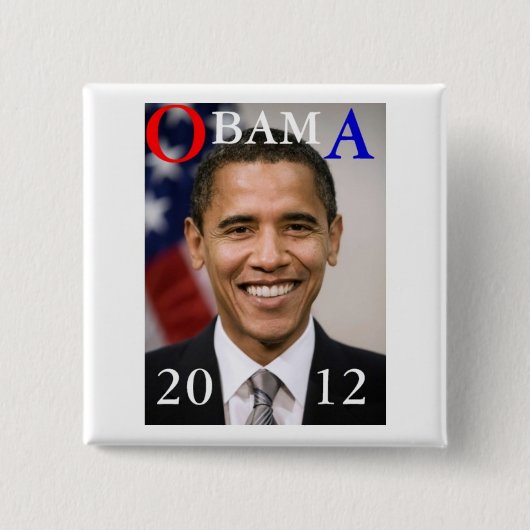 OBAMA 2012 BUTTON (Vorderseite)