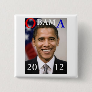 OBAMA 2012 BUTTON