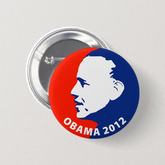 Obama 2012 button (Vorne & Hinten)