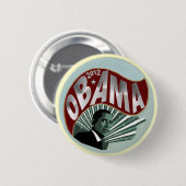 Obama 2012 button (Vorne & Hinten)