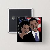 Obama 2012 button (Vorne & Hinten)