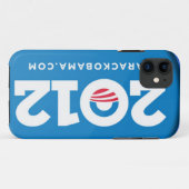 Obama 2012 Case-Mate iPhone hülle (Rückseite (Horizontal))