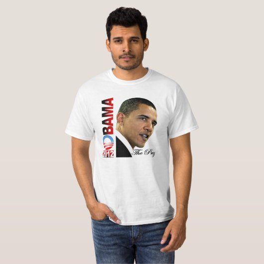 Obama 2012 - Das Prez T-Shirt (Vorne ganz)