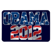 Obama 2012 Flexi Magnet (Horizontal)