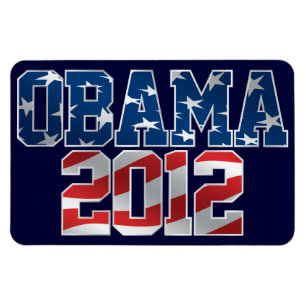 Obama 2012 Flexi Magnet