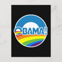 Obama 2012 Gay Pride Rainbow