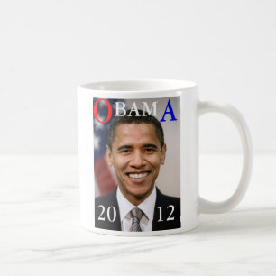 OBAMA 2012 KAFFEETASSE