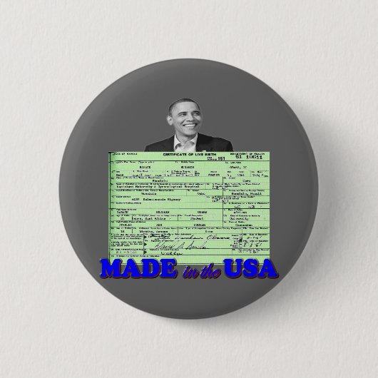 Obama 2012 machte in USA Button (Vorderseite)