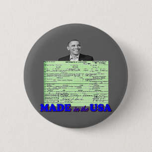 Obama 2012 machte in USA Button