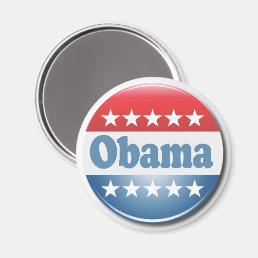 Obama 2012 magnet (Vorderseite/Rückseite)