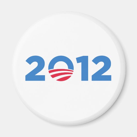 Obama 2012 magnet (Vorne)