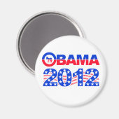 OBAMA 2012-Magnet Magnet (Vorderseite/Rückseite)