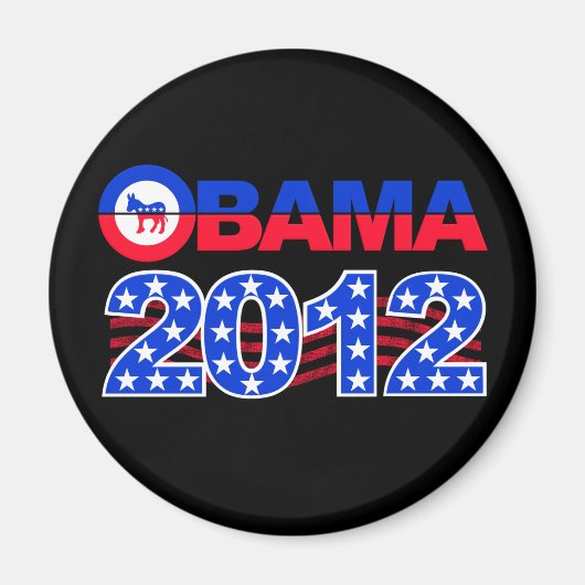 OBAMA 2012-Magnet Magnet (Vorne)