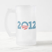 Obama 2012 mattglas bierglas (Links)