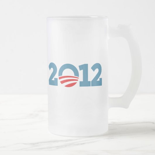 Obama 2012 mattglas bierglas (Rechts)