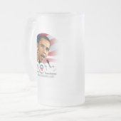 Obama 2012 mattglas bierglas (Vorderseite Links)