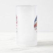 Obama 2012 mattglas bierglas (Mittel)