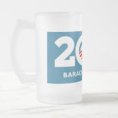 Obama 2012 mattglas bierglas (Links)