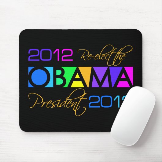 OBAMA 2012-Mousepad Mousepad (Mit Mouse)