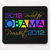 OBAMA 2012-Mousepad Mousepad (Vorne)