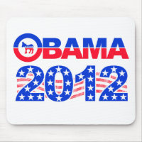 OBAMA 2012-Mousepad