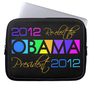 OBAMA 2012 Notebook-Hülle Laptopschutzhülle