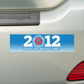 Obama 2012 (Parodie) prüfen das Mayans Recht! Autoaufkleber (Auf Auto)