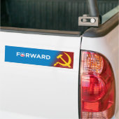 Obama 2012 (Parodie) Vorwärts in Sozialismus Autoaufkleber (Auf Lkw)
