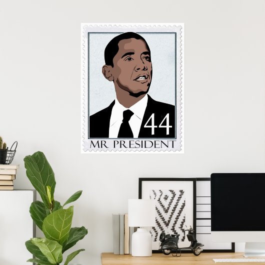 Obama 2012 poster (Heimbüro)