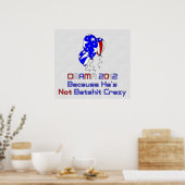 OBAMA 2012 POSTER (Küche)