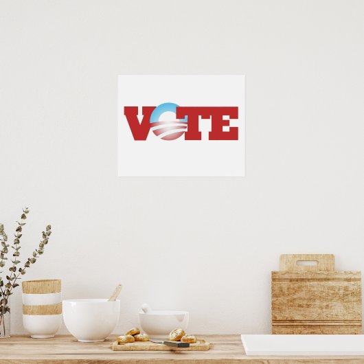 Obama 2012 poster (Küche)