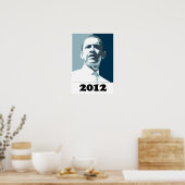 OBAMA 2012 POSTER (Küche)