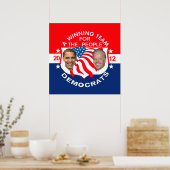 Obama 2012 POSTER Print (Küche)