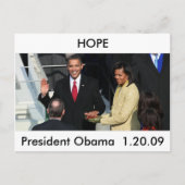 Obama 2012 postkarte (Vorderseite)