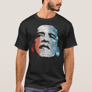 Obama 2012 rotes weißes und blau T-Shirt