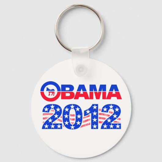 OBAMA 2012 Schlüsselanhänger (Vorderseite)