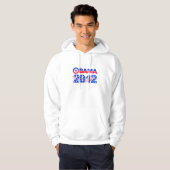OBAMA 2012-Shirt Hoodie (Vorne ganz)