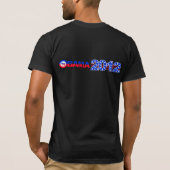 OBAMA 2012-Shirt T-Shirt (Rückseite)