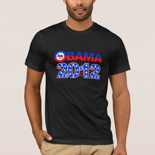 OBAMA 2012-Shirt T-Shirt (Vorderseite)