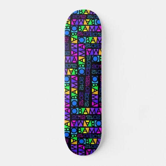OBAMA 2012 Skateboard (Vorderseite)