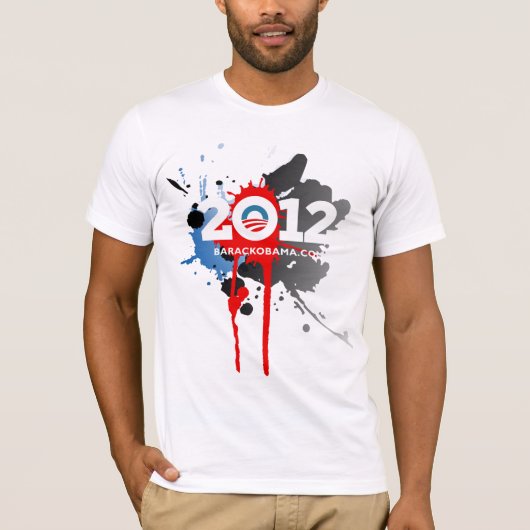 Obama 2012 T-Shirt (Vorderseite)
