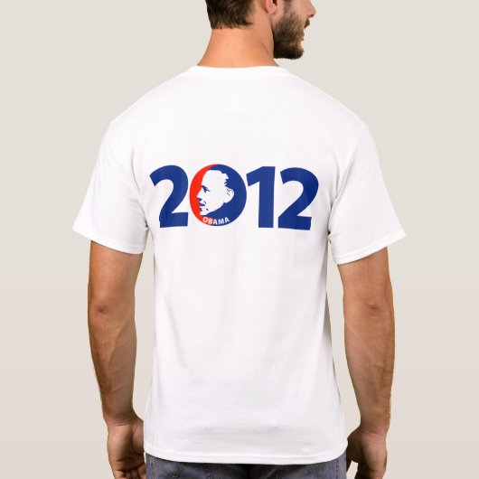 Obama 2012 T-Shirt (Rückseite)