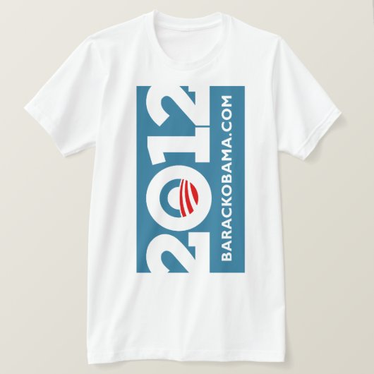 Obama 2012 T-Shirt (Design vorne)