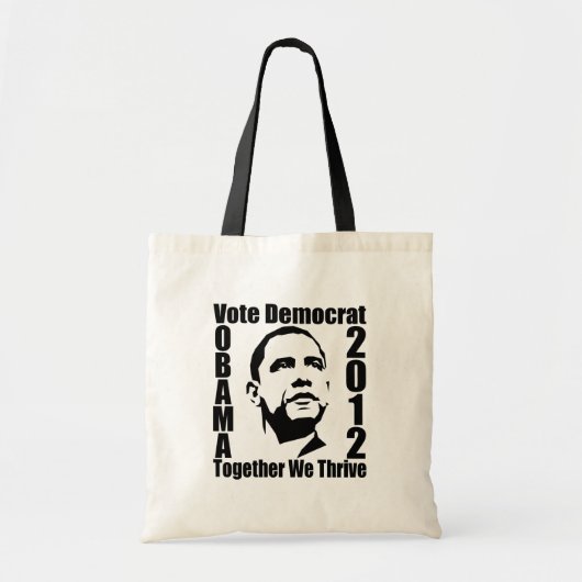 OBAMA 2012-Tasche - Stil wählen Tragetasche (Vorne)